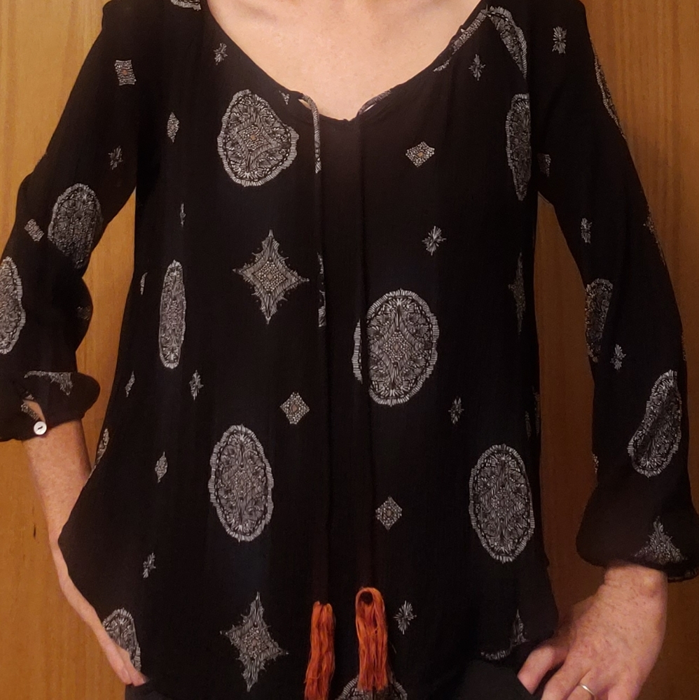 Cute boho top